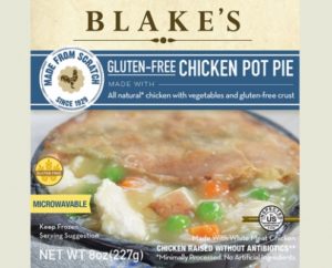 gluten free chicken pot pie