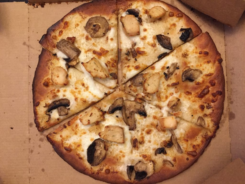 Domino's gluten free pizza 