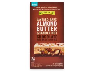 Nature Valley Almond Butter Granola Nut Chocolate Layered Bars