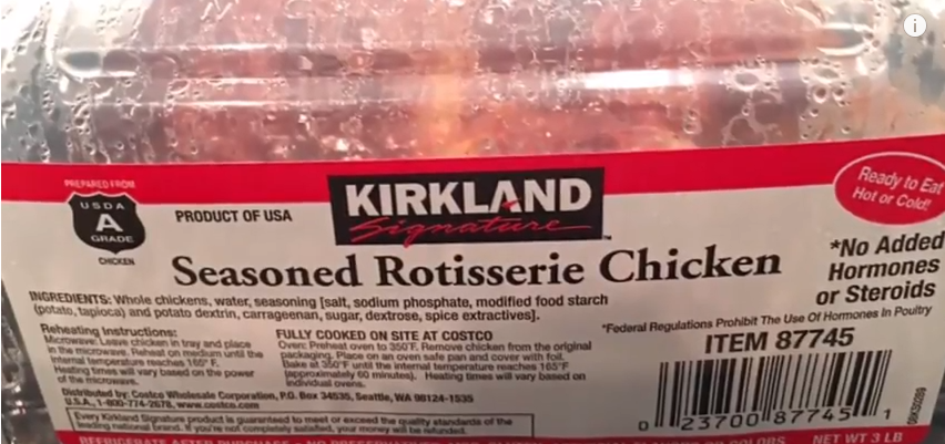 Is Costco rotisserie chicken gluten free